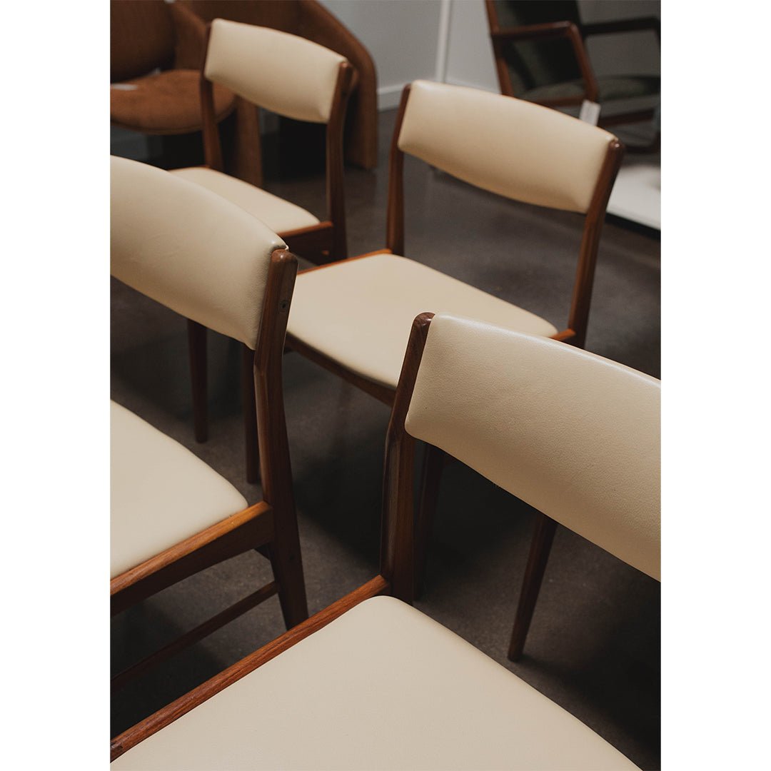 A Set of Six Danish Dining Chairs