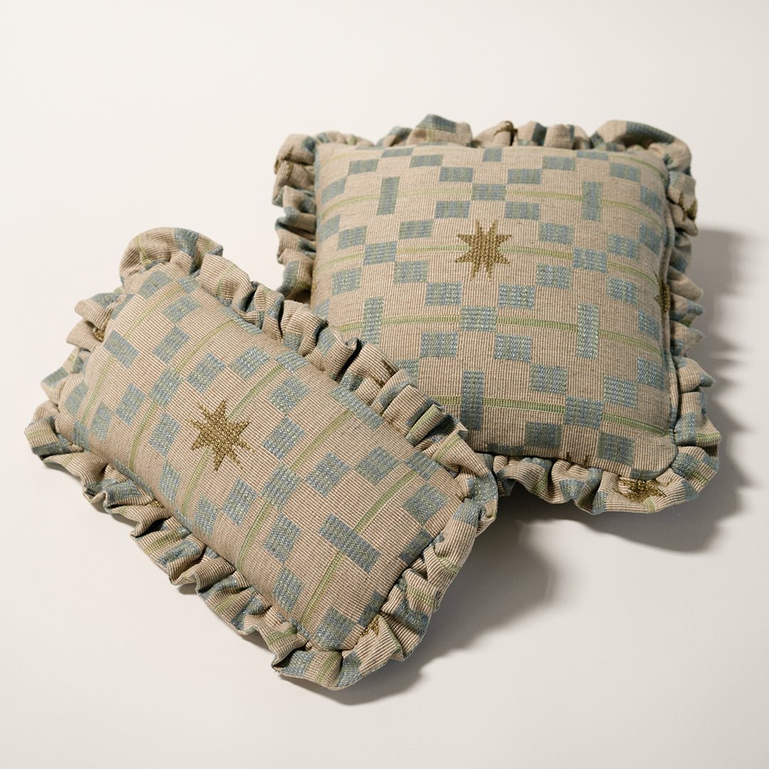 Yarn Collective x Sister Small Ruffle Pillows (sold ea.)