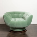 Vintage Tub Swivel Chair by Adrian Pearsall