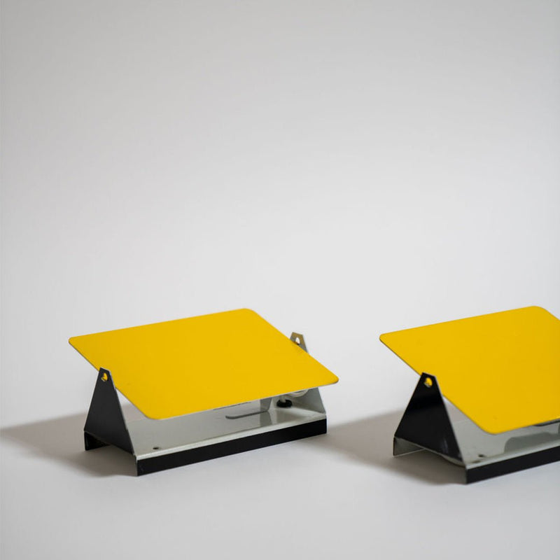 CP1 Wall Lights by Charlotte Perriand, France 1968 | Yellow