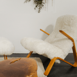 Grasshopper Chair + Ottoman by Eero Saarinen | 1970's