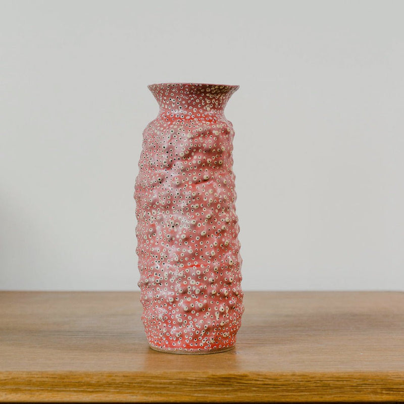 Satin Rose Vase no.252