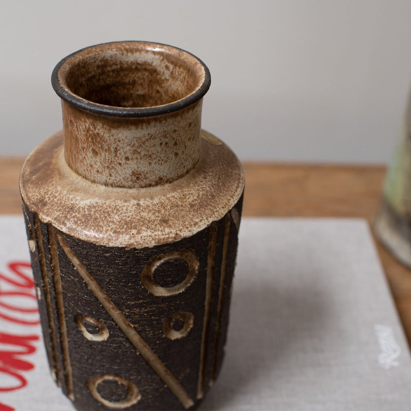 Lovemøse Keramik, Carved Vase