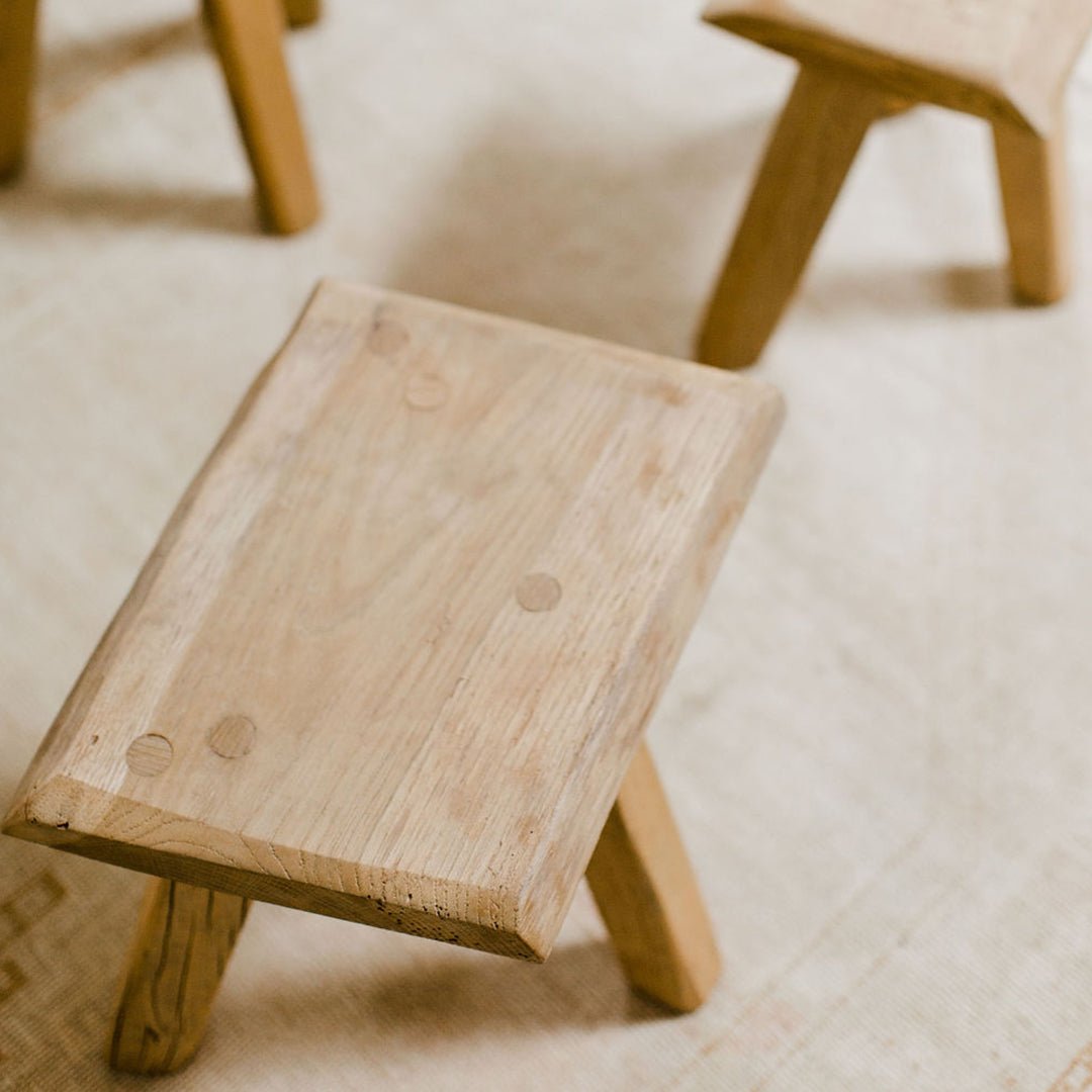 French Tripod Milking Stool | 1960's