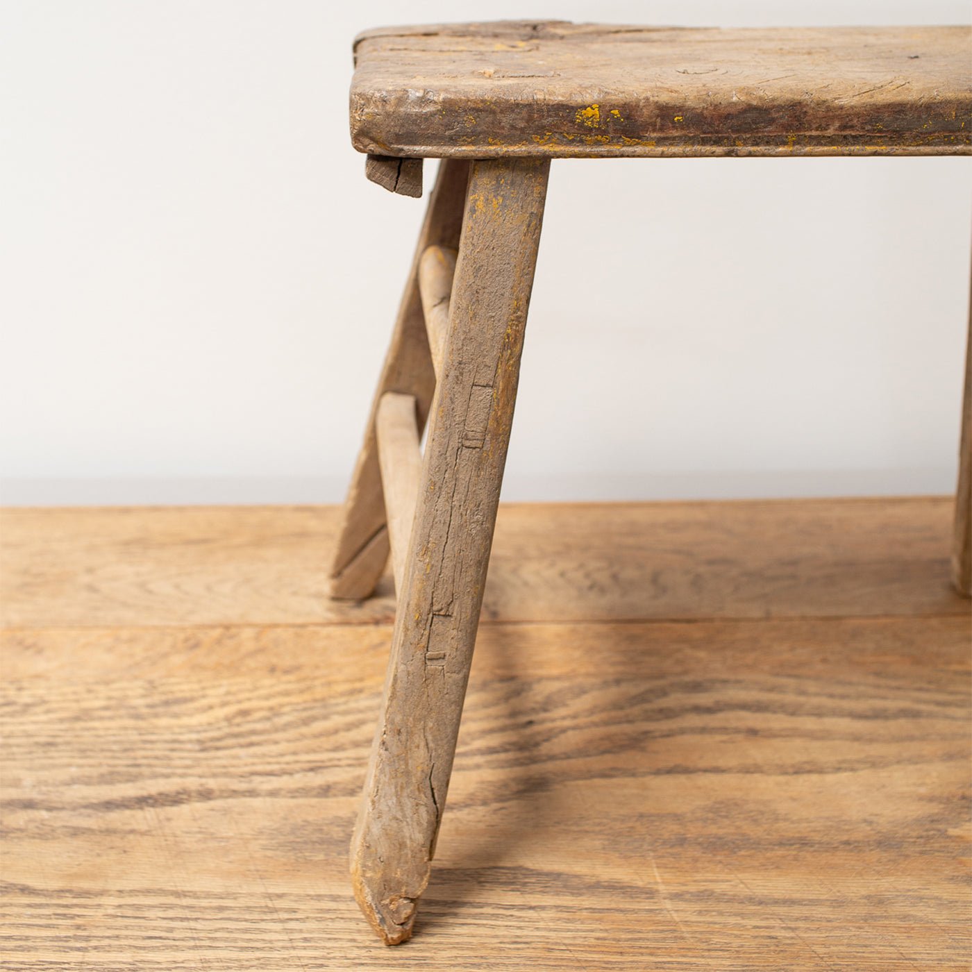 Vintage Stool / Side Table Low