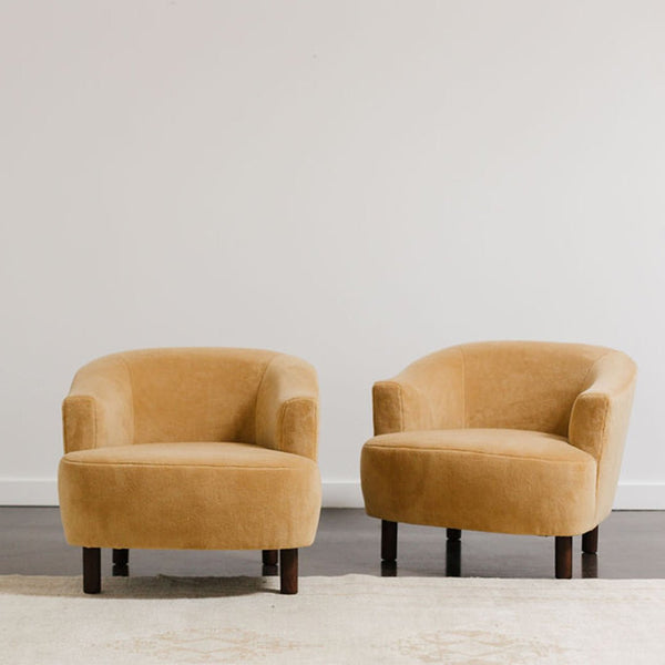A Pair of Midcentury Selig Lounge Chairs