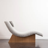 Wave Chaise in the Style of Adrian Pearsall
